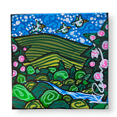 Kip Ramey 6x6 "River" WP6424